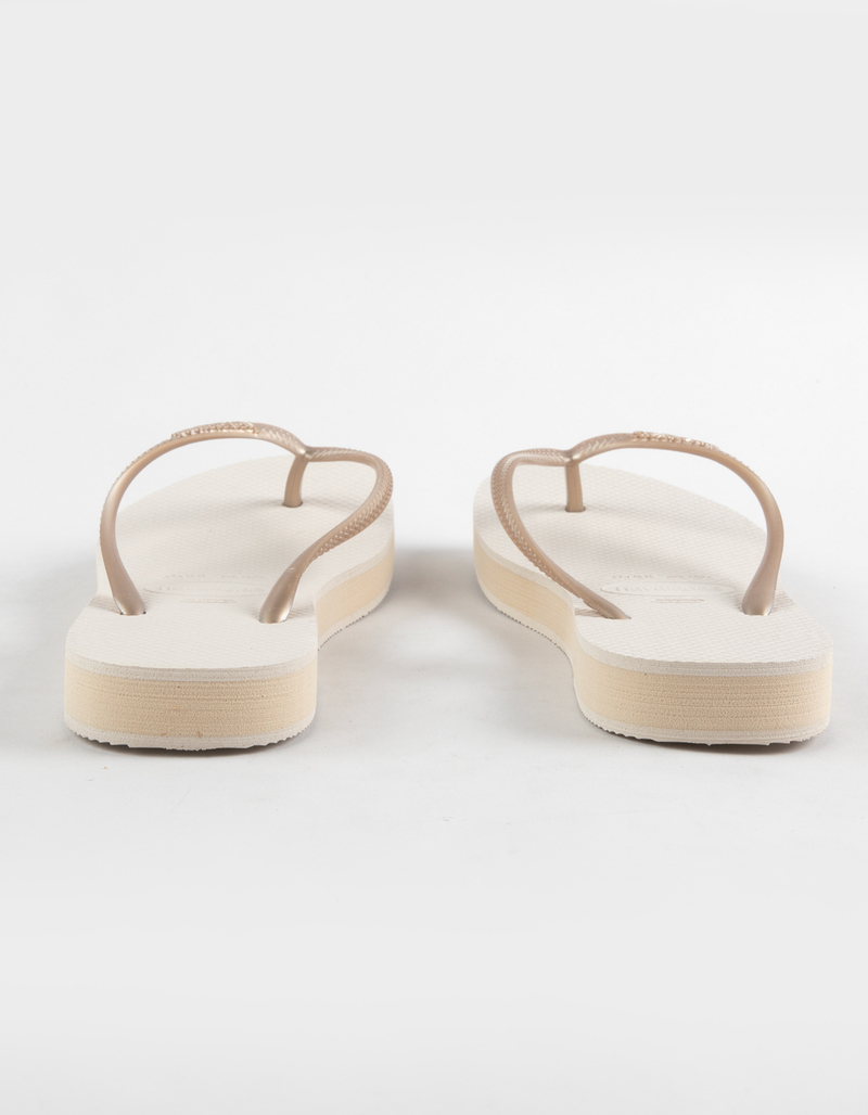 HAVAIANAS Slim Flatform Womens Flip Flops image number 4
