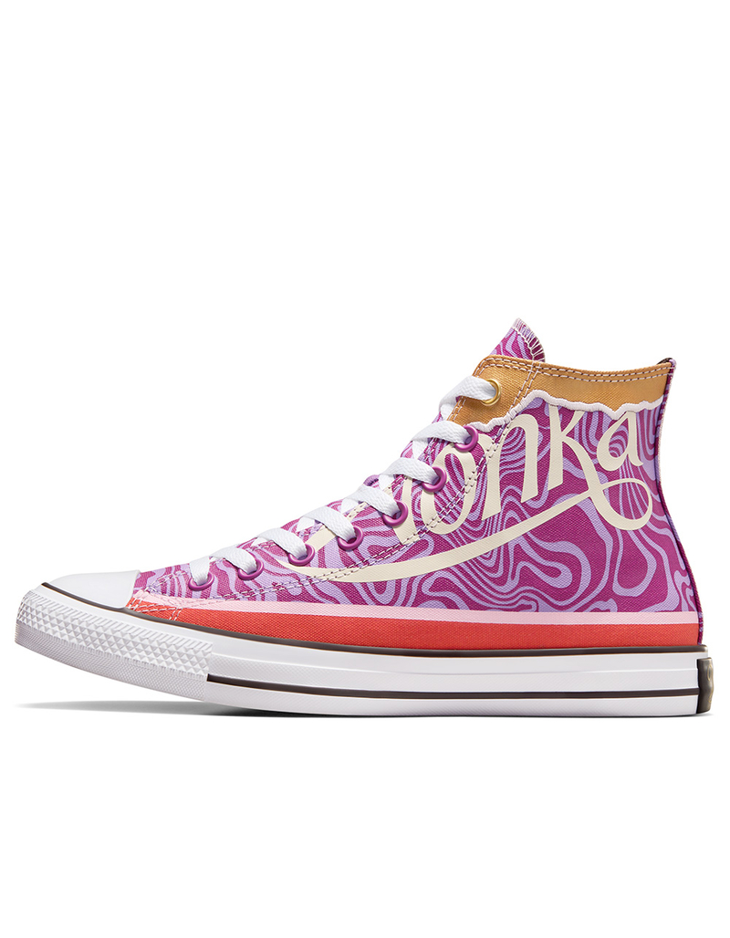 CONVERSE x Wonka Chuck Taylor All Star Swirl High Top Shoes image number 2