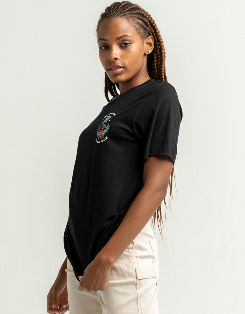 LAST CALL CO. Evil Ways Womens Oversized Tee image number 2