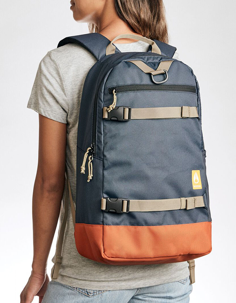 NIXON Navy & Multi Ransack Backpack image number 5