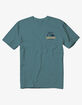 QUIKSILVER Arts In Palms Mens Tee image number 2