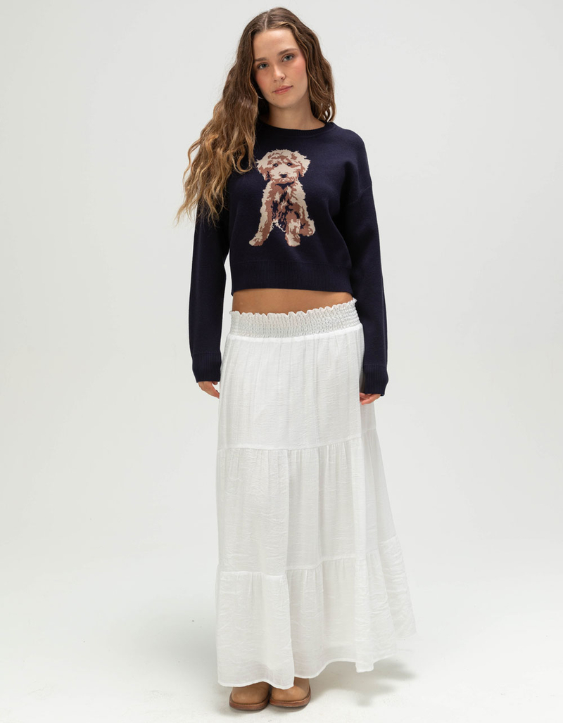 MADDEN GIRL Womens Dog Sweater image number 1
