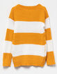 POOF Girls Chenille Stripe Sweater image number 2
