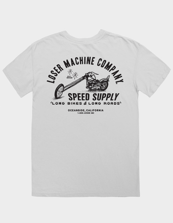 LOSER MACHINE Long Roads Mens Pocket Tee Primary Image
