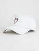 DGK Icey White Mens Strapback Hat image number 1