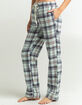 SKY AND SPARROW Womens Plaid PJ Pants image number 2