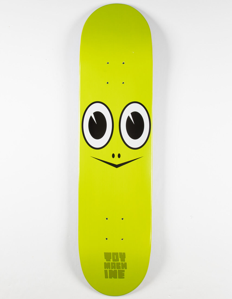 TOY MACHINE Turtle Face 7.75" Skateboard Deck image number 0