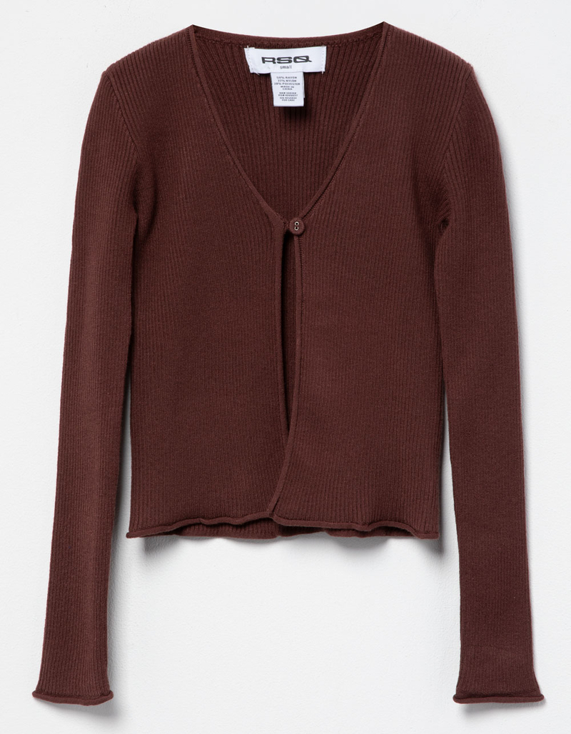 RSQ Girls Flyaway Cardigan Sweater image number 1