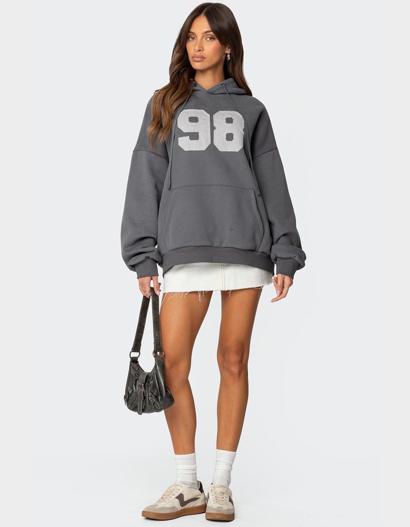EDIKTED 98 Oversized Hoodie image number 1