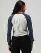 CONVERSE Raglan Womens Long Sleeve Tee image number 4