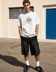 RSQ Mens Baggy Applique Jorts image number 1