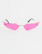 RSQ Rimless Wings Sunglasses image number 2