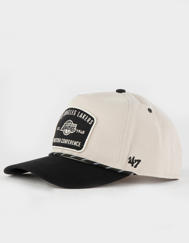 47 BRAND Los Angeles Lakers '47 Hitch Snapback Hat image number 1
