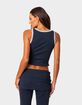 EDIKTED Kadence Lace Trim Tank Top image number 3