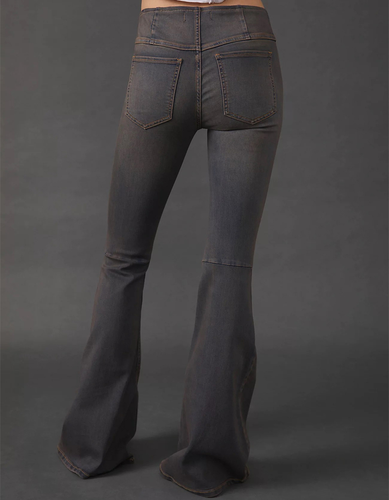 FREE PEOPLE Penny Womens Pull On Flare Pants image number 4