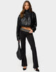 EDIKTED Maricela Sequin Bead Bootcut Pants image number 10