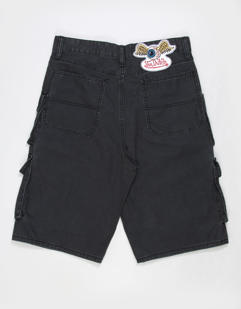 VON DUTCH Devil Mens Cargo Jorts image number 1