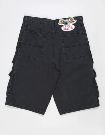 VON DUTCH Devil Mens Cargo Jorts Alternative Image