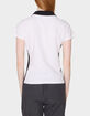 OBEY Meredith Collared Womens Short Sleeve Tee image number 4