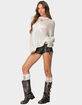 EDIKTED Seeing Stars Oversized Sweater image number 3