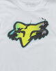 FOX Pyre Mens White T-Shirt image number 2