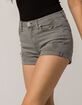 RSQ Sunset High Rise Womens Ripped Denim Shorts image number 2