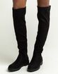 SODA Tall Suede Womens Knee Boots image number 2