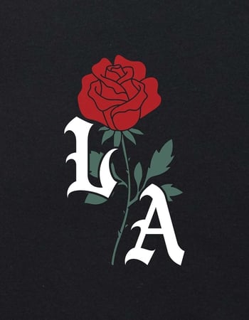 LOS ANGELES Rose LA Unisex Kids Tee Alternative Image
