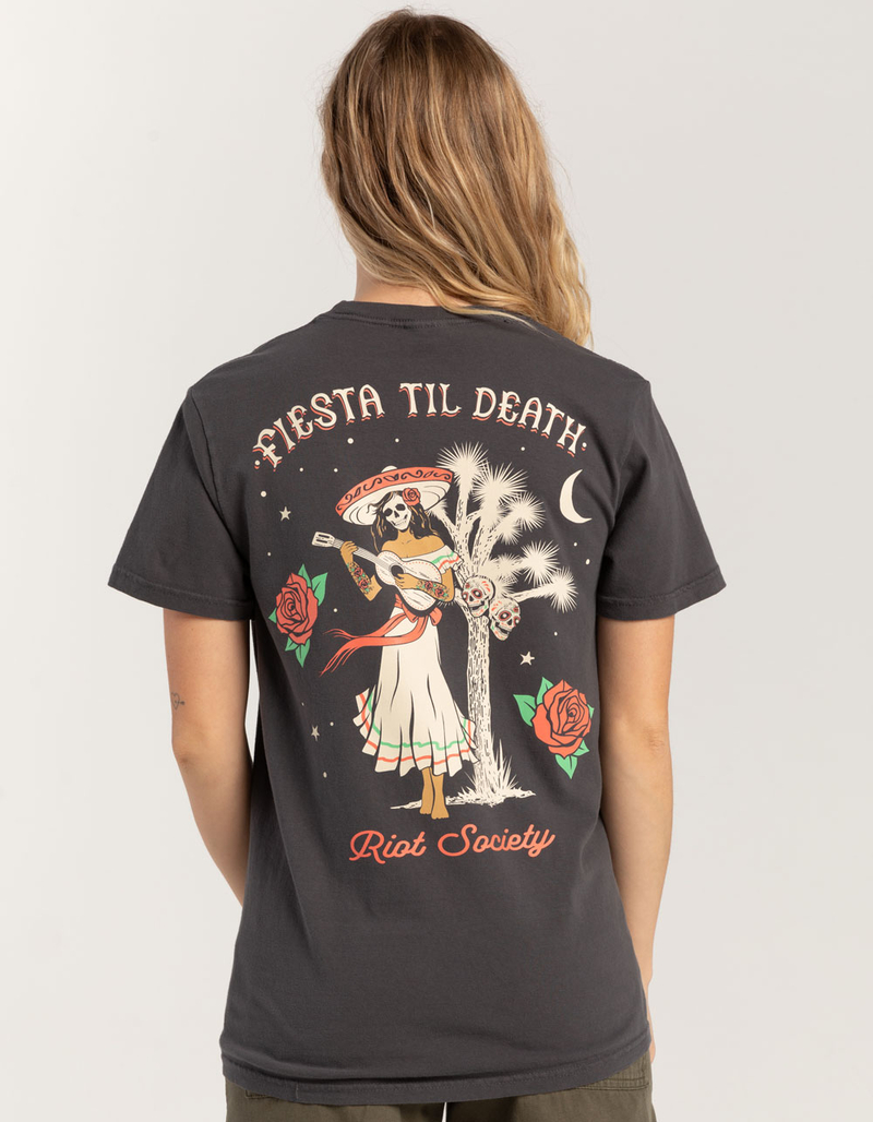 RIOT SOCIETY Fiesta Till Death Womens Tee image number 0