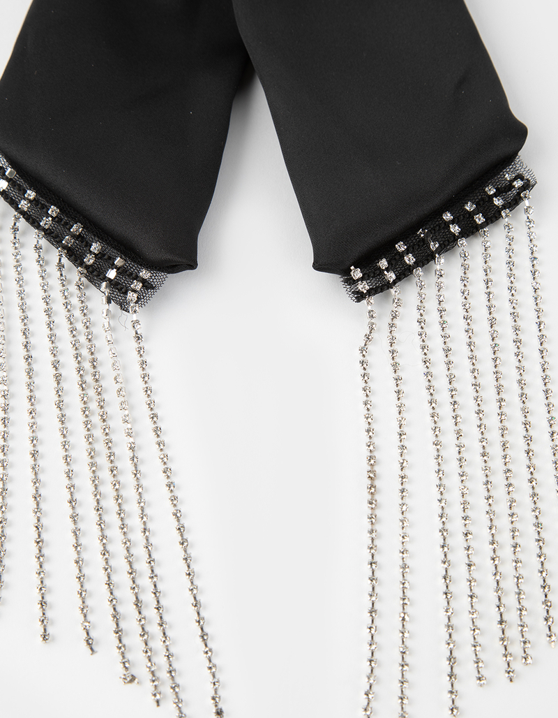 FULL TILT Oversized Rhinestone Bow Pin image number 1