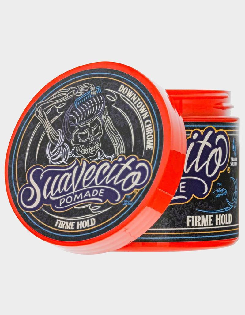 SUAVECITO Firme Hold Downtown Chrome Pomade (4 oz) image number 0