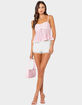 EDIKTED Lace Trim Babydoll Tank Top image number 2