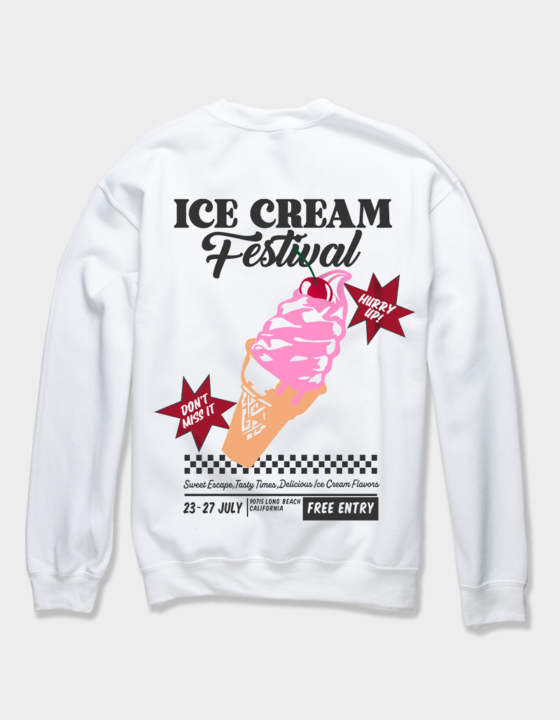 ICE CREAM Festival Unisex Crewneck Sweatshirt image number 1