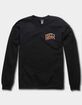 DIRTY HEADS Treasures Unisex Crewneck Sweatshirt - BLACK