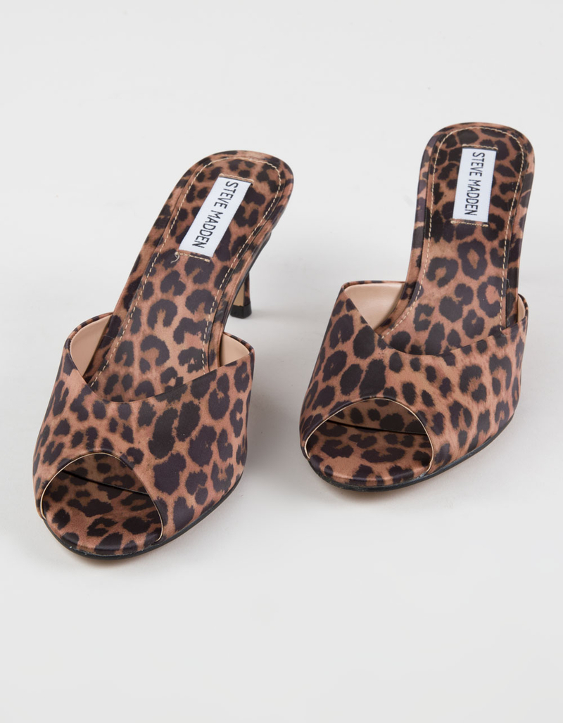 STEVE MADDEN Randle Womens Leopard Print Heels image number 0