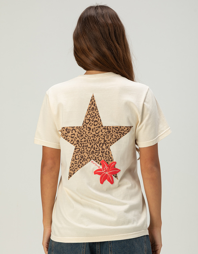RIOT SOCIETY Leopard Star Womens Tee image number 0