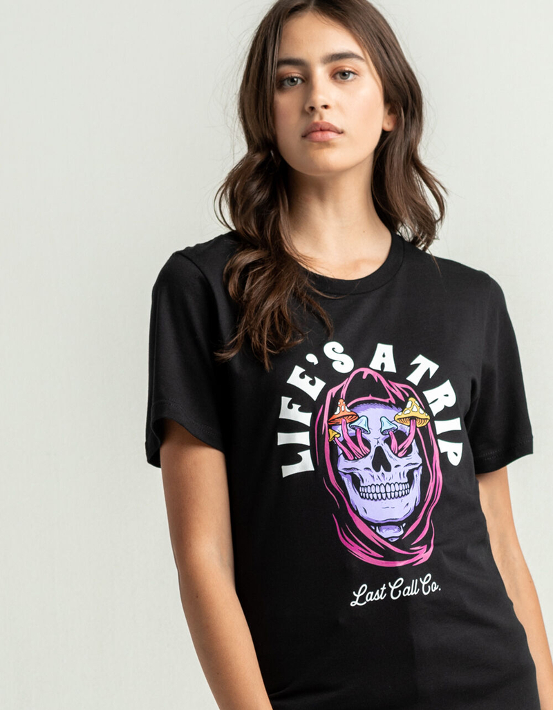 LAST CALL CO. Trip Womens Oversized Tee image number 0