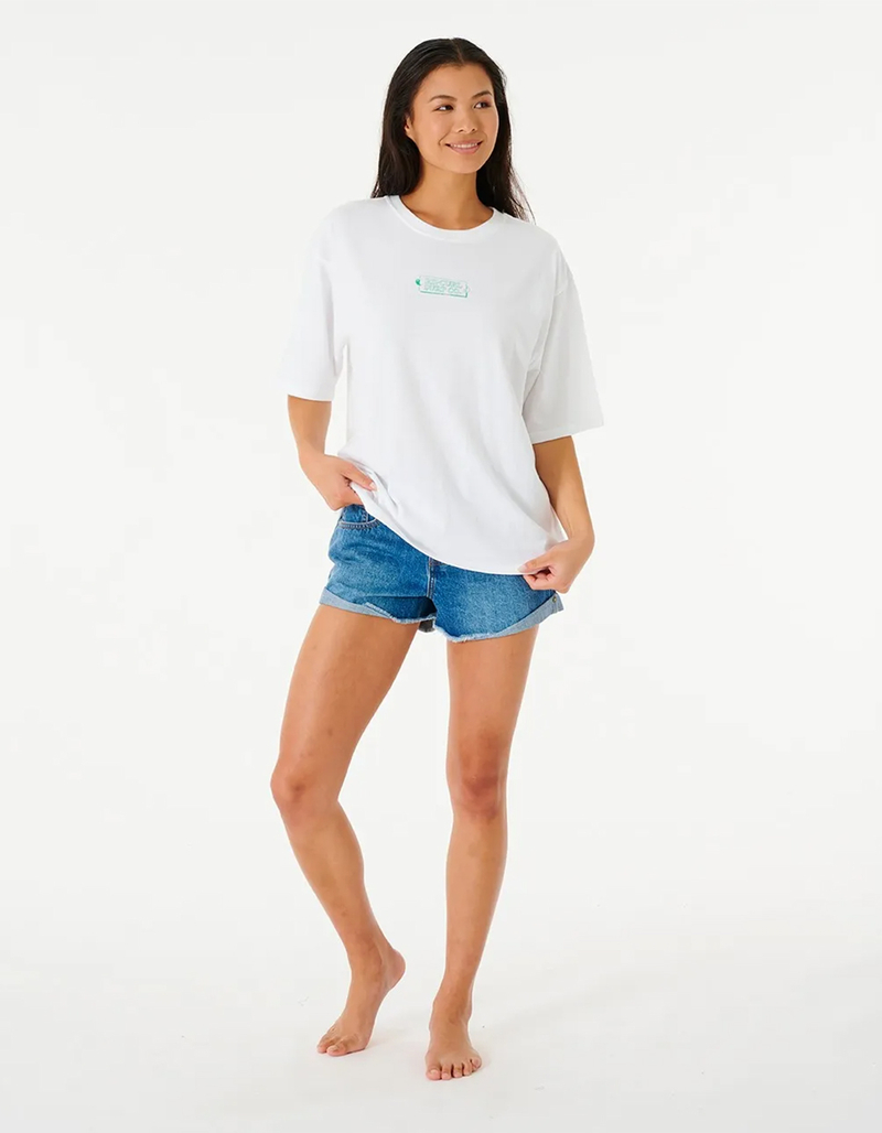 RIP CURL Balance Womens Oversized Heritage Tee image number 3