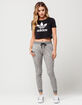 FULL TILT Essential Marled French Terry Womens Jogger Pants image number 4