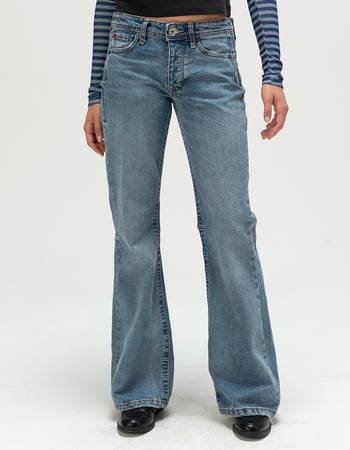 BDG Urban Outfitters Teo Womens Relaxed Flare Jeans Alternative Image