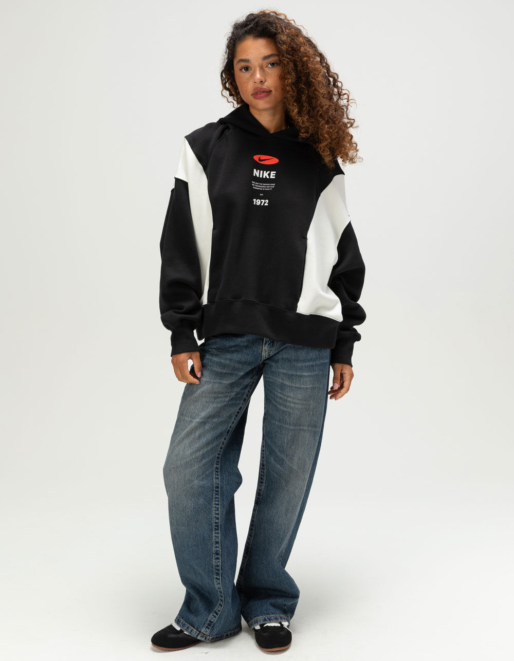 nike archive remix overhead hoodie