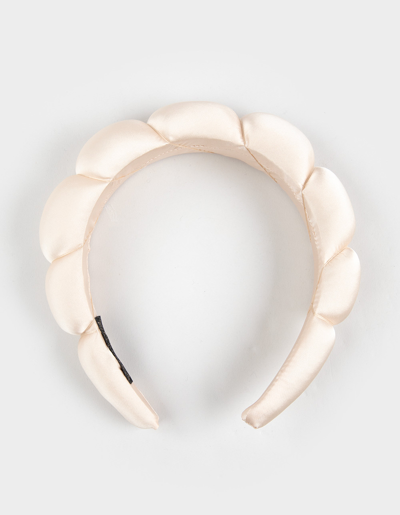 FULL TILT Croissant Satin Sponge Headband image number 0