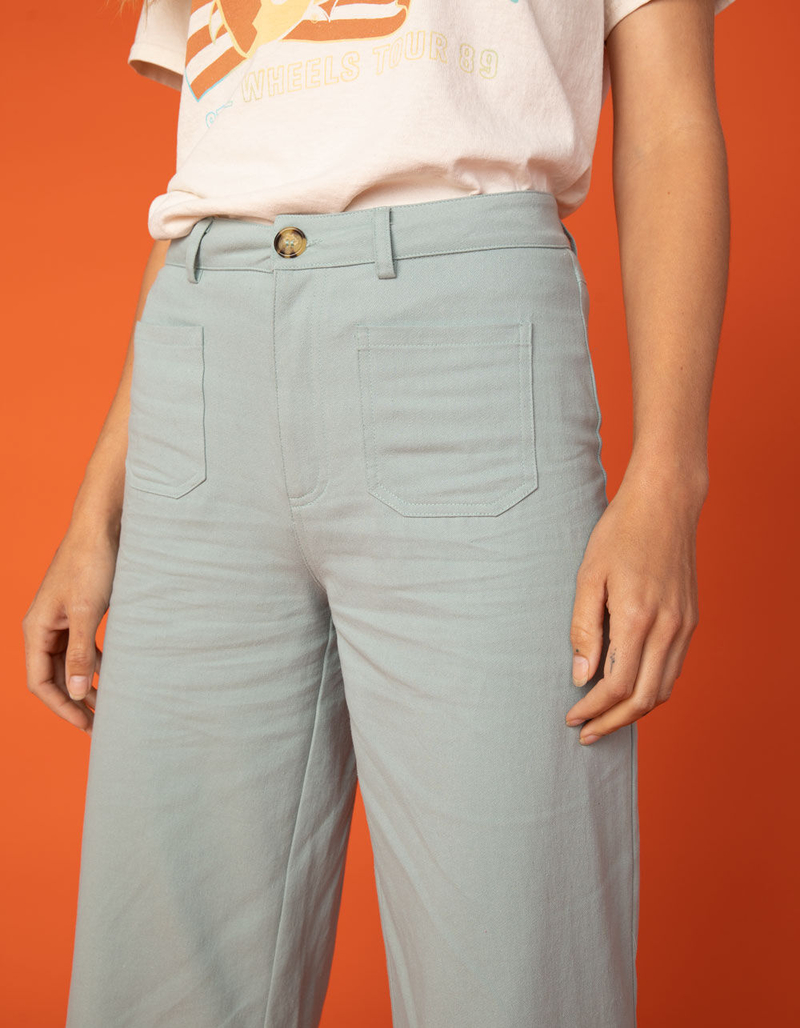 WEST OF MELROSE Go Far & Wide Crop Womens Wide Leg Pants image number 2