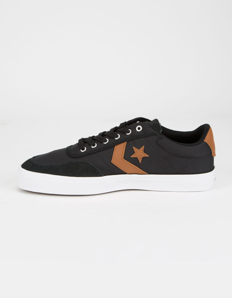 CONVERSE Courtlandt Black & Warm Tan Mens Shoes image number 3