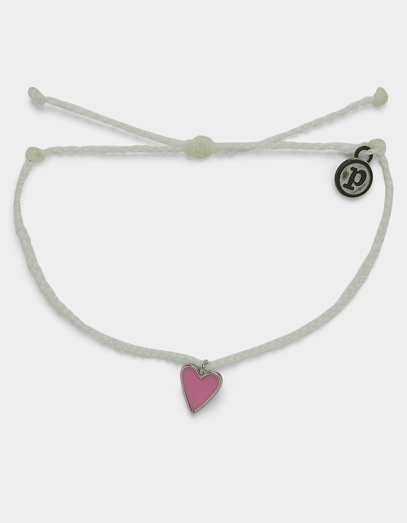 PURA VIDA Petite Heart Charm Bracelet image number 0