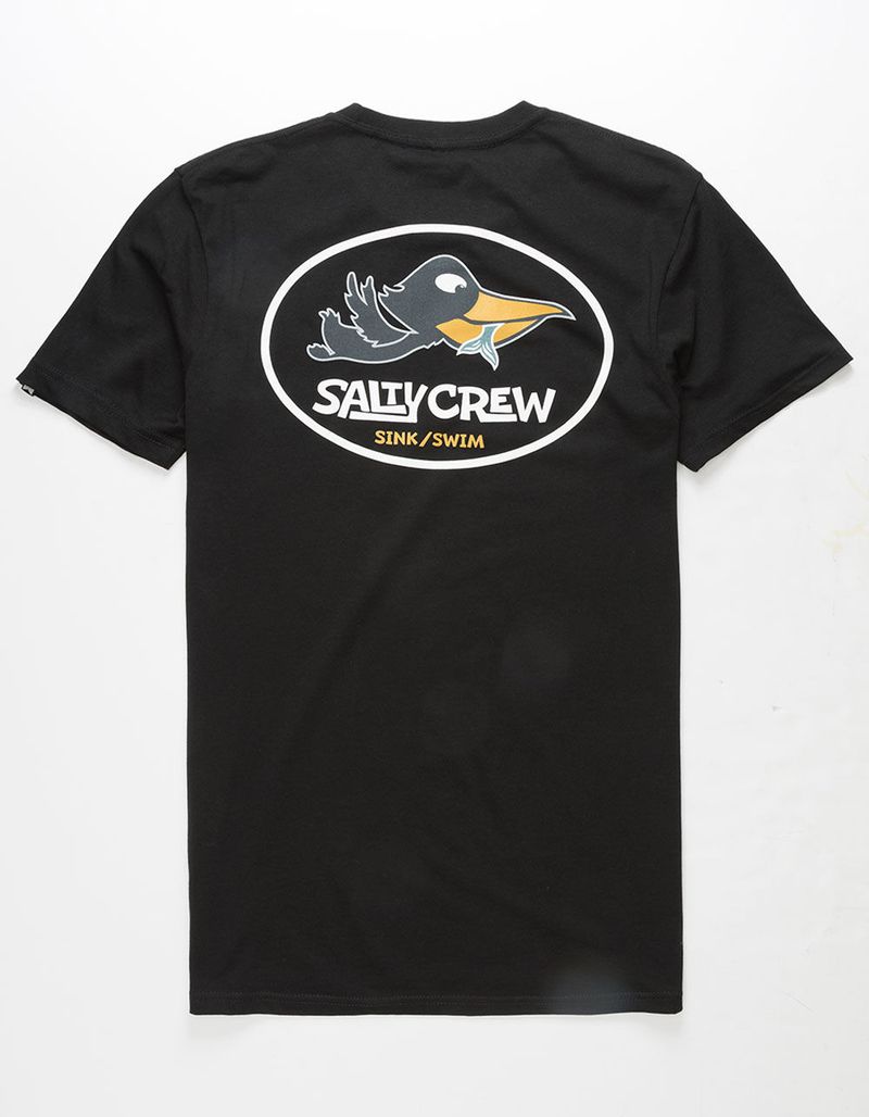 SALTY CREW Fly By Black Mens T-Shirt image number 0
