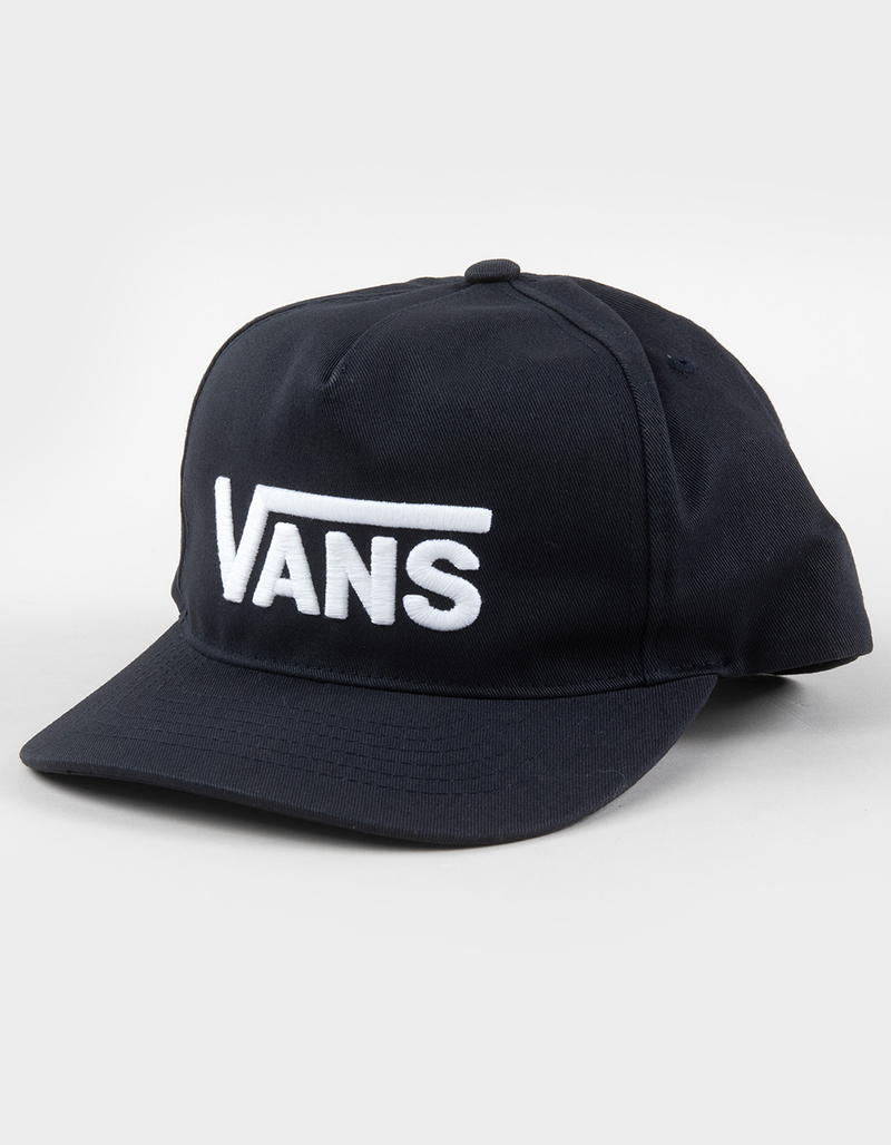 VANS Drop V Logo Snapback Hat image number 0