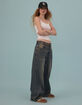 RSQ Womens Low Rise Ultra Baggy Jeans image number 1