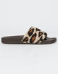 STEVE MADDEN Shear Leopard Womens Slide Sandals image number 3