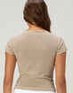 NECTAR CLOTHING Stripe Star Womens Tee image number 4
